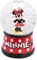 Minnie Mouse Light-Up Snow Globe with Swirling Glitter Display Piece Decoration | Home Decor for Kids Room Essentials | Precious Keepsake, Cute Novelty Gifts and Collectibles | 6 Inches Tall
